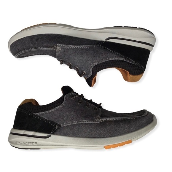 Skechers Relaxed Fit Elent-Mosen Boat Shoe. - Picture 1 of 11